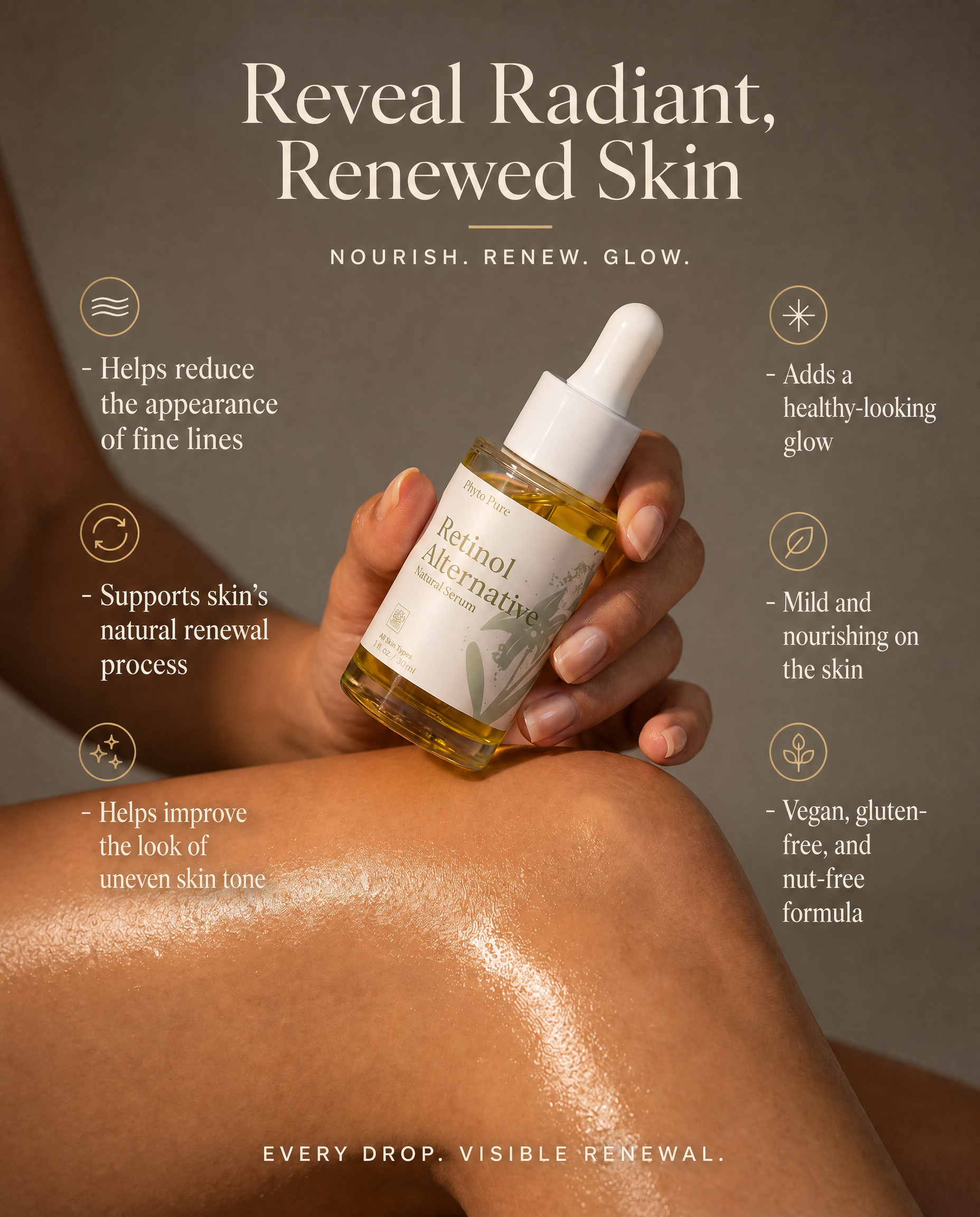 Natural Retinol Alternative Oil Serum